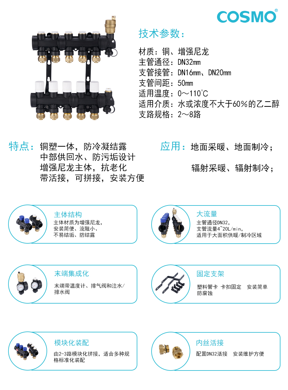 pexa阻氧管丨地暖模块丨水箱丨压差